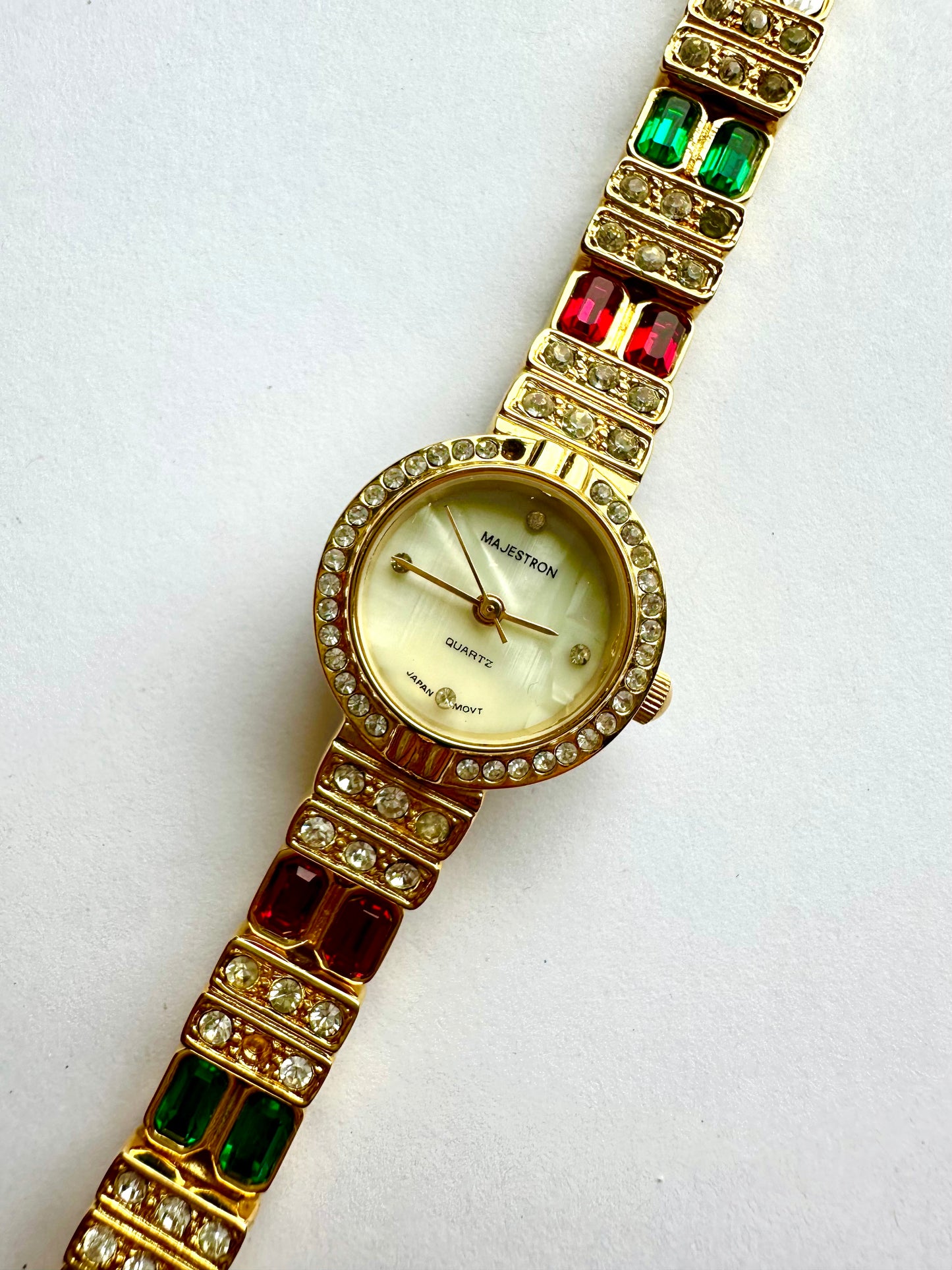 Colorful Rhinestone Watch