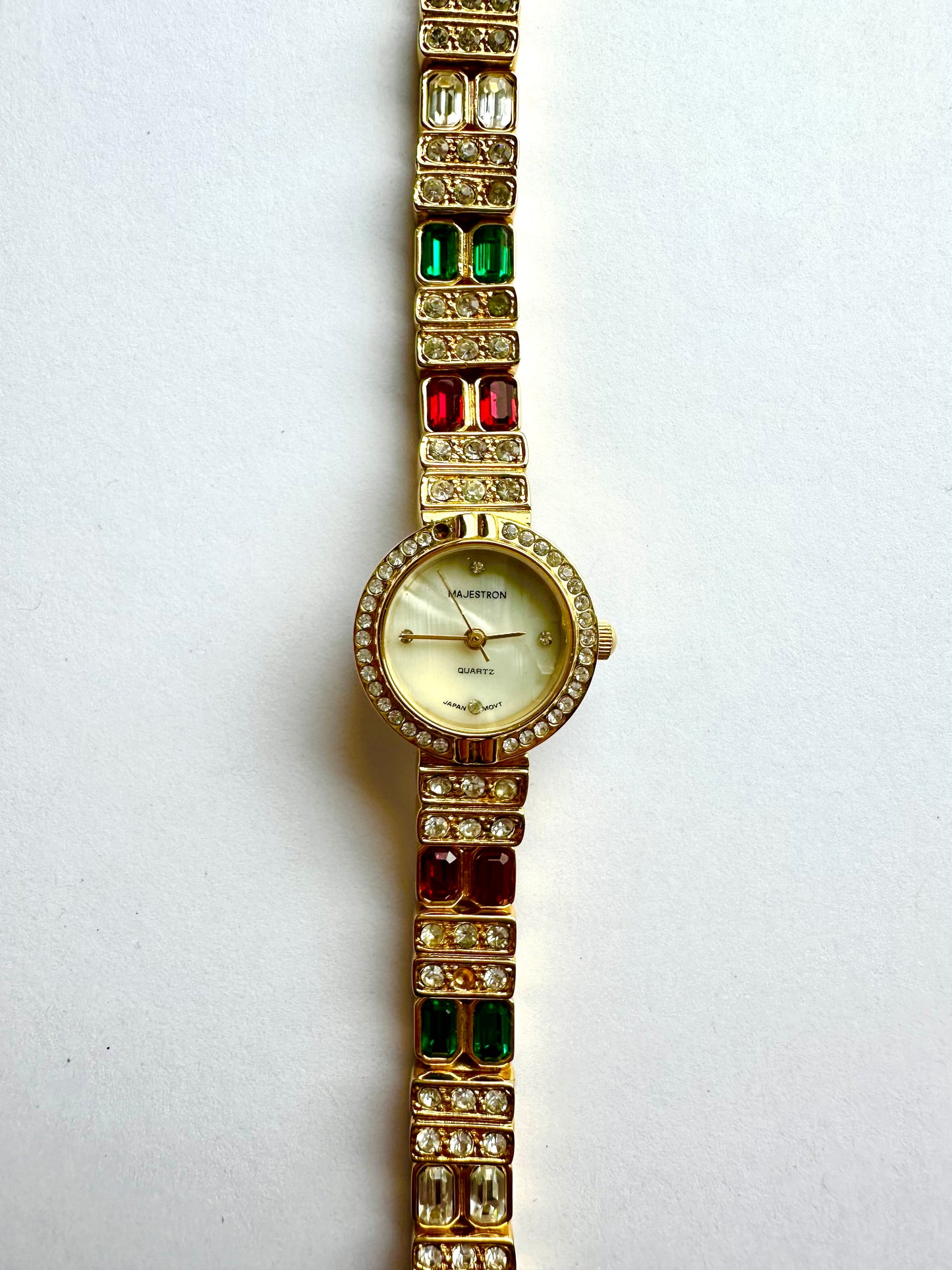 Colorful Rhinestone Watch