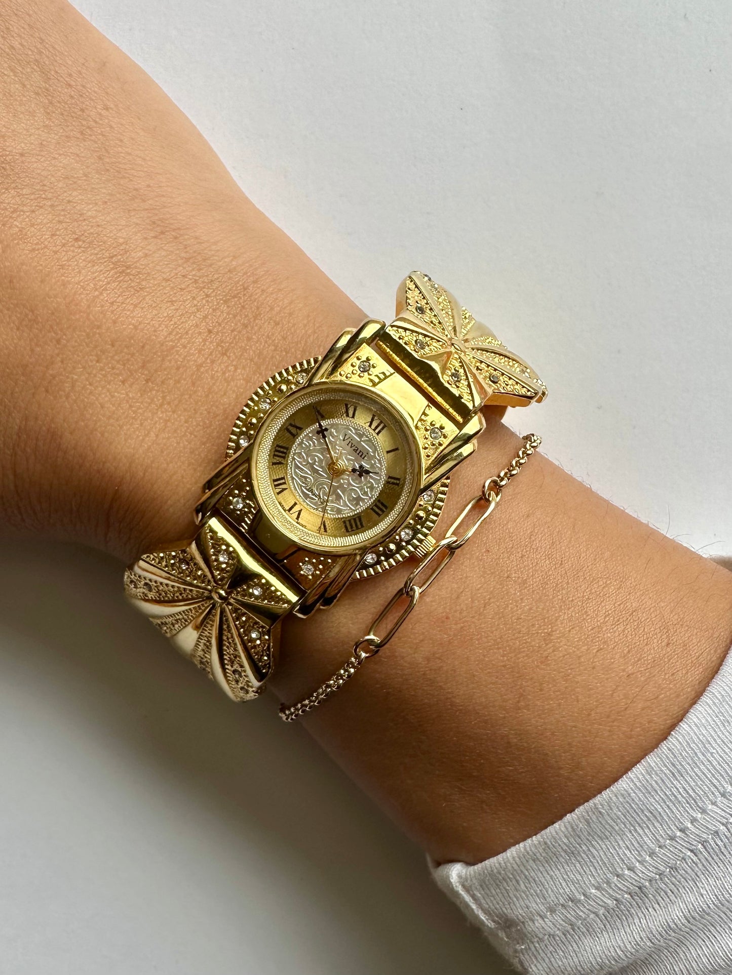 Extra Glam Gold Watch