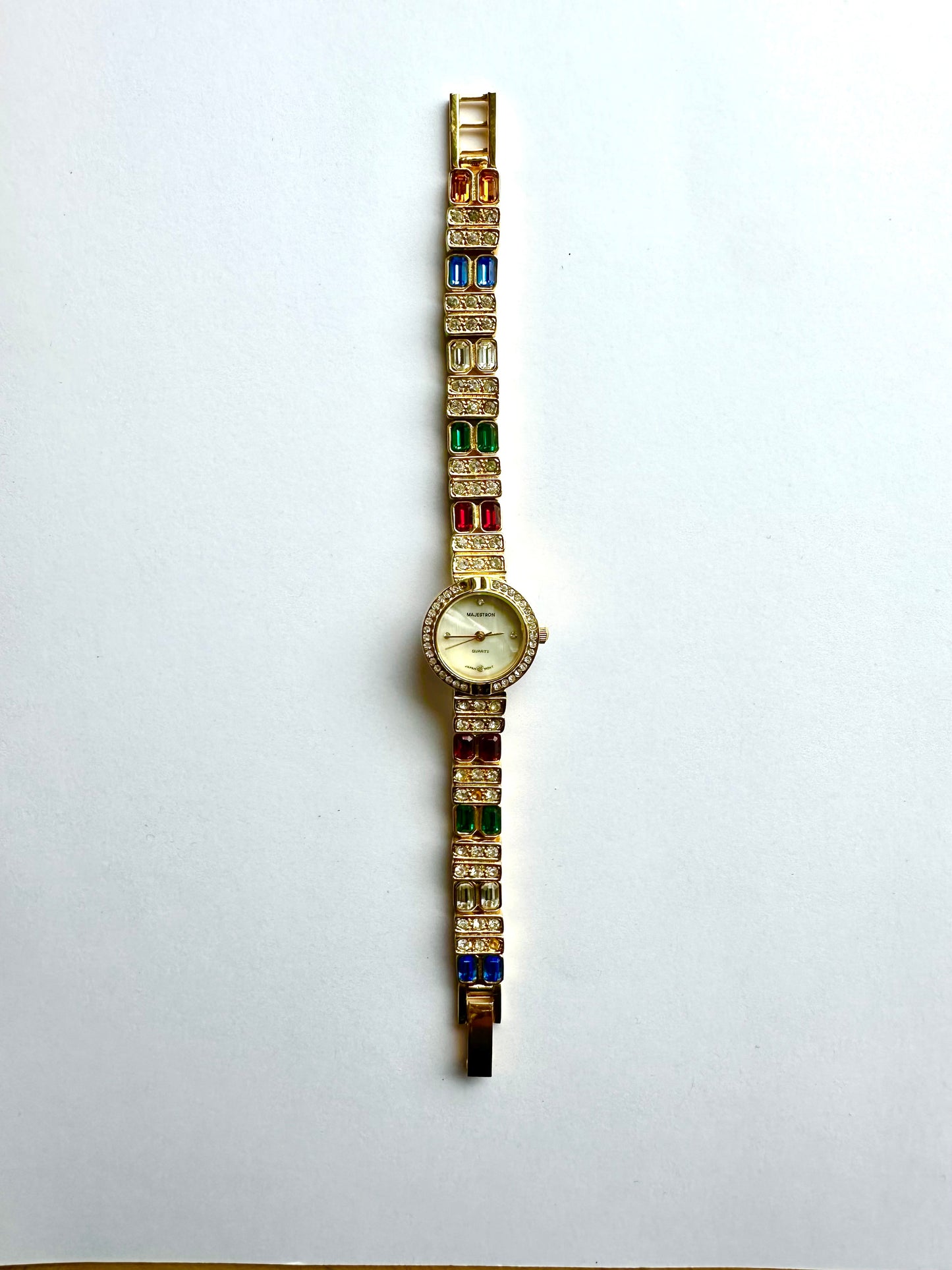 Colorful Rhinestone Watch
