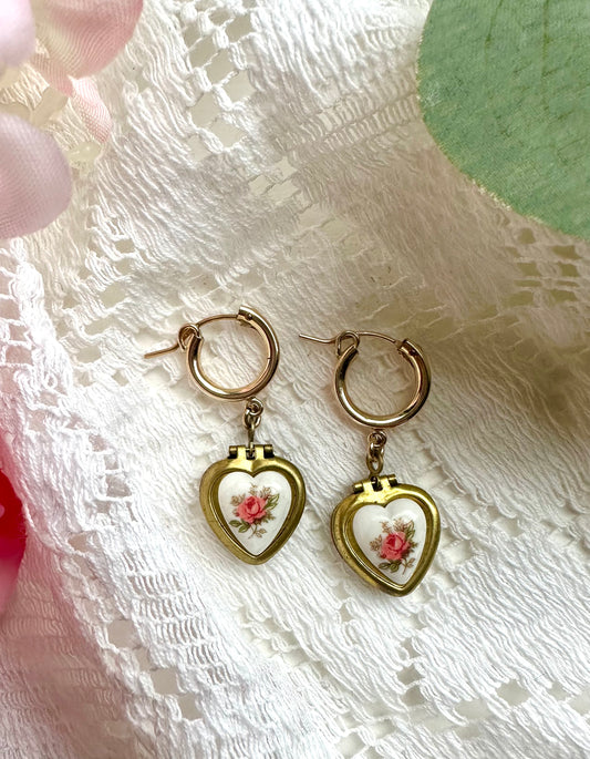 Linda Locket Earrings