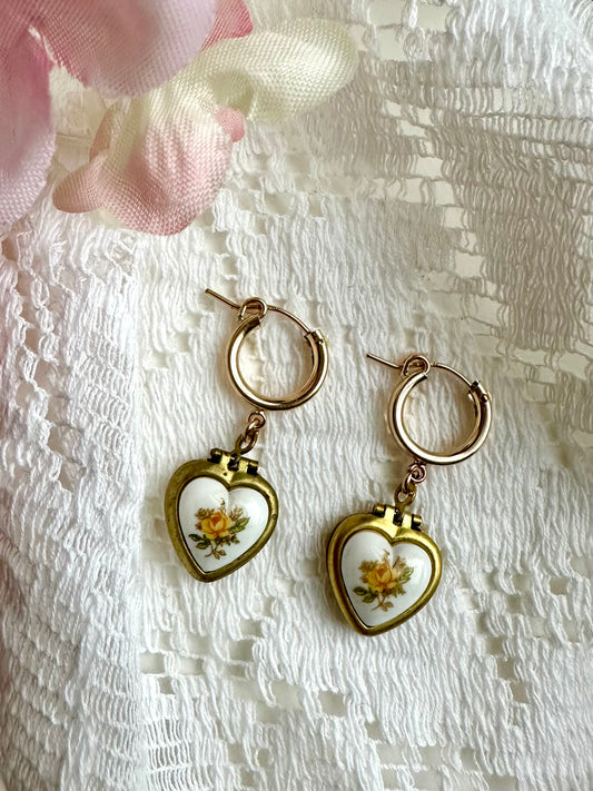 Claire Locket Earrings