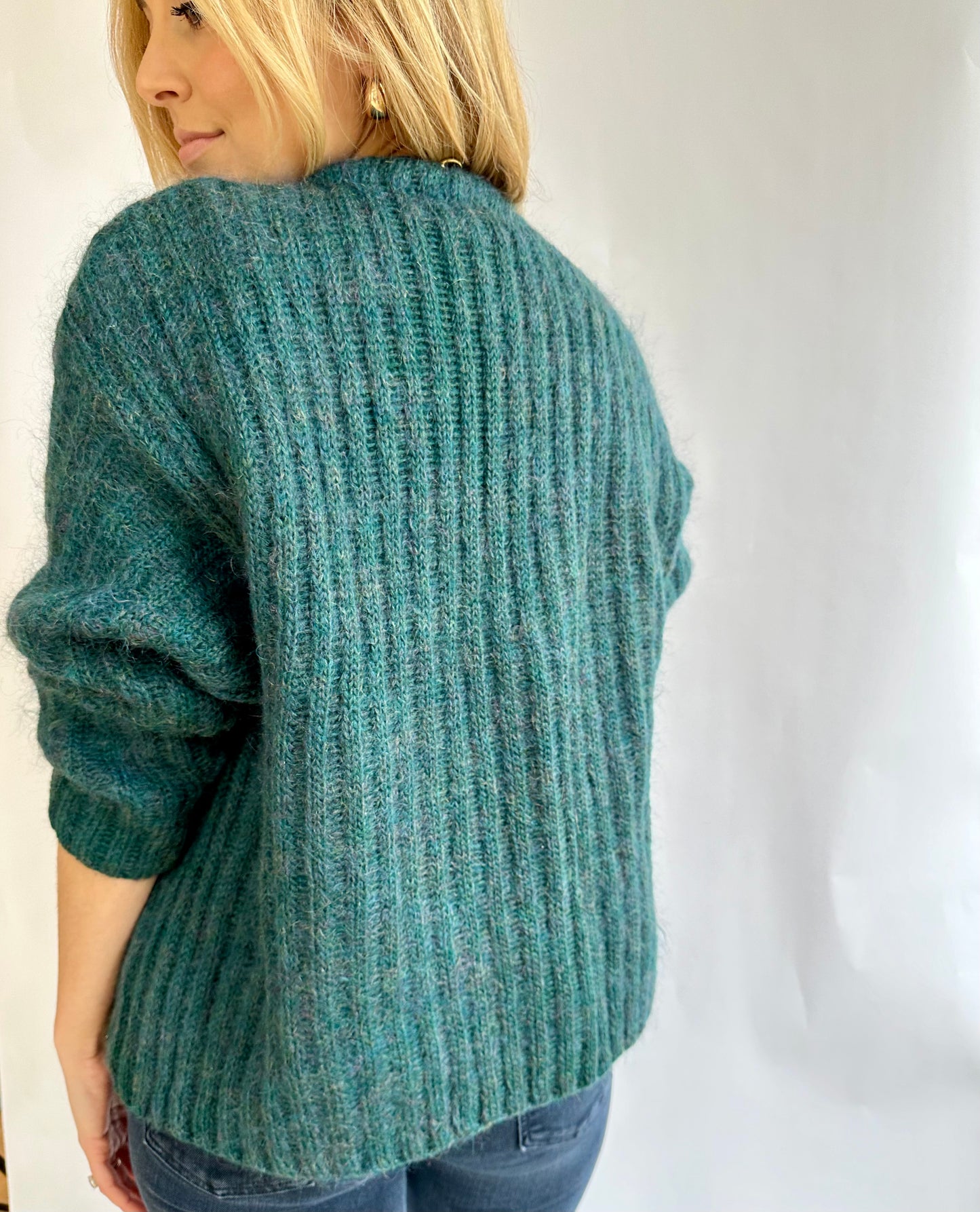 Vintage Express Wool Cardigan