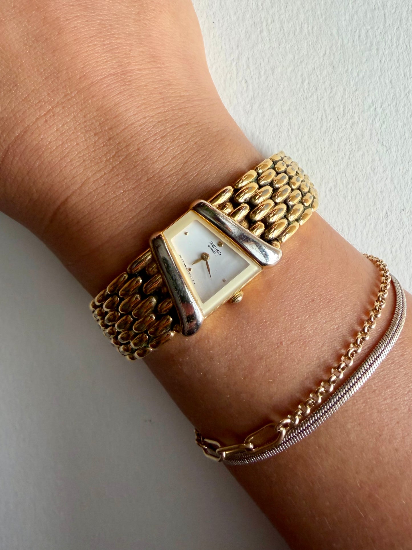 Vintage Seiko Rivoli Trapezoid Watch