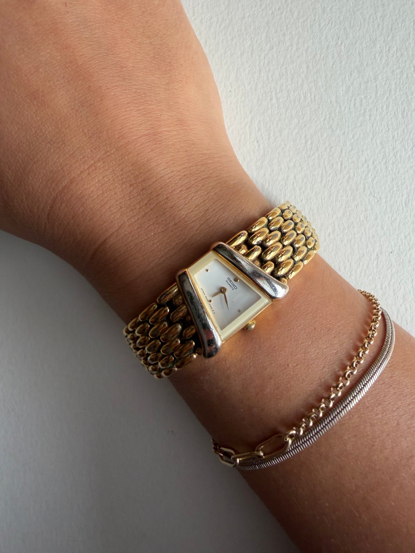 Vintage Seiko Rivoli Trapezoid Watch