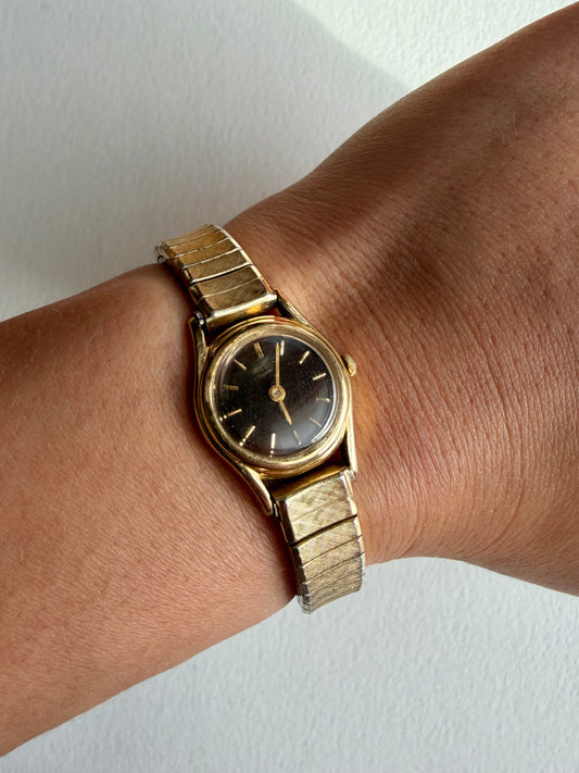 Vintage Seiko Gold Tone Round Watch