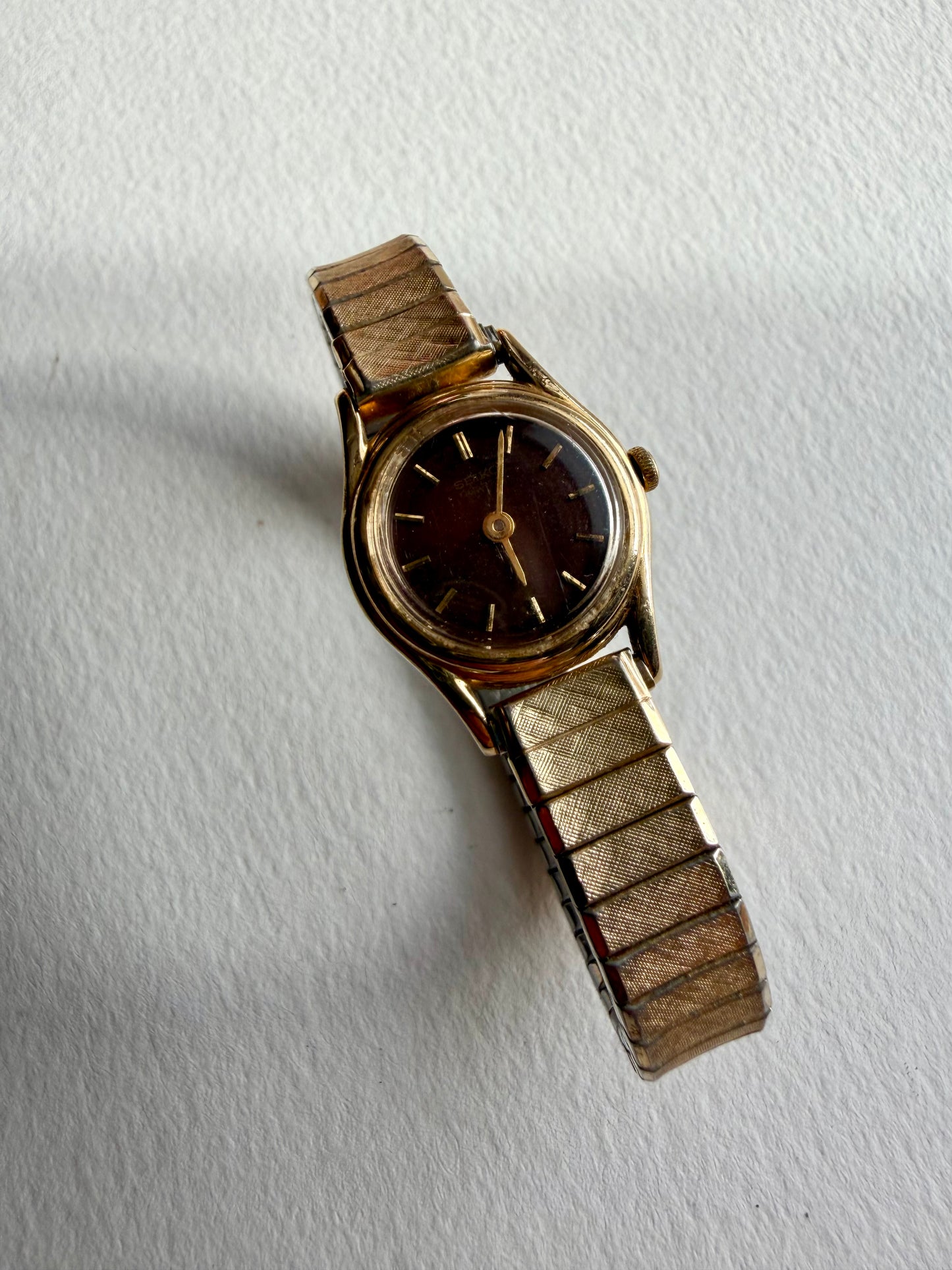 Vintage Seiko Gold Tone Round Watch