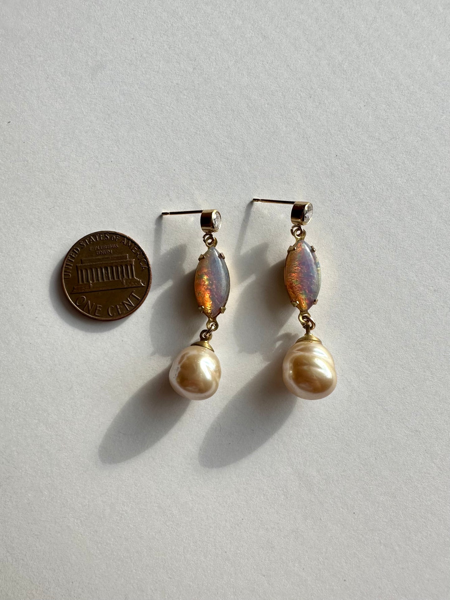 Vintage Opal Dangles